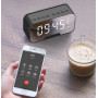 Настільний цифровий годинник FW-W668 Bluetooth  будильник, FM-радіо, музичний плеєр