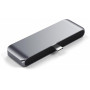Адаптер алюмінієвий для iPad з USB-C заряджання PD 4K HDMI USB 3,0 3,5 мм роз'єм для навушників