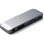 Адаптер алюмінієвий для iPad з USB-C заряджання PD 4K HDMI USB 3,0 3,5 мм роз'єм для навушників