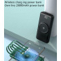 Портативний Power Bank зелений ХМ-368 20000 мАг 5 в 1 Android/TYPE-C/Apple