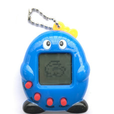 Дитяча іграшка брелок Тамагочі Tamagotchi електронна кишенькова тварина синій