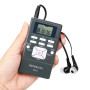 Кишенькове FM-радіо Retess PR13 C 24-годинним цифровим годинником, регулятор гучності