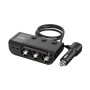 Автомобільний зарядний пристрій GC013 USB PD 120W незалежний перемикач